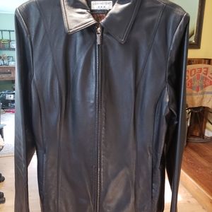 Covington 100% leather jacket